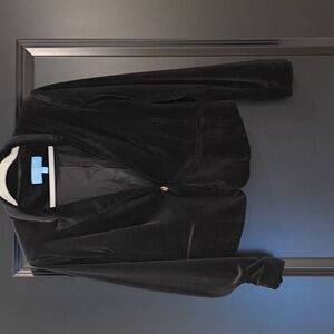 Draper James Velour Velvet Jacket Blazer